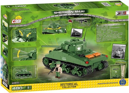 Блоки Cobi 2464 Small Army Sherman