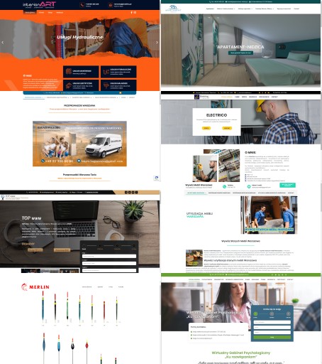 STRONA INTERNETOWA WWW ONEPAGE | RESPONSYWNA | DOMENA, HOSTING, SSL, CMS