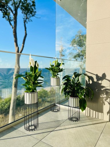 Металлическая подставка для цветов NEW Design Loft, 42 см