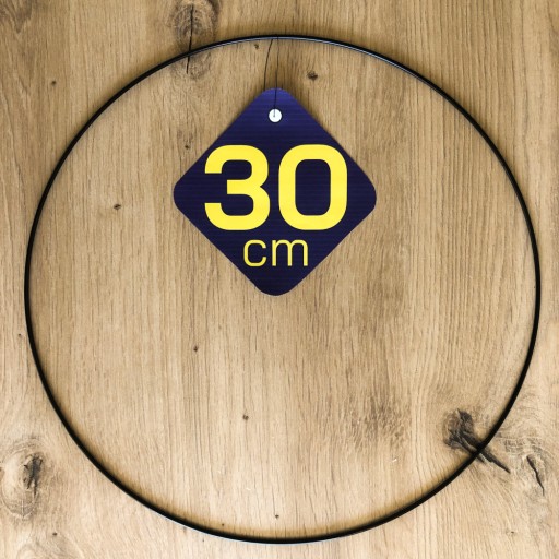 Черное кольцо для «Ловца снов» 30 см - DREAM CATCHER