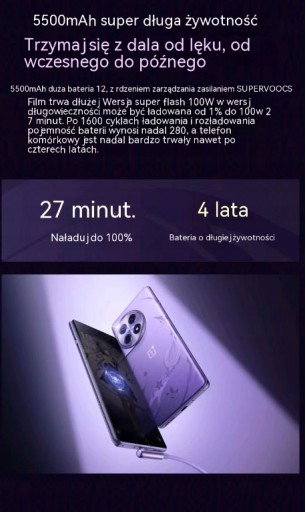 Смартфон OnePlus Ace 3 16 ГБ/512 ГБ 5G фиолетовый
