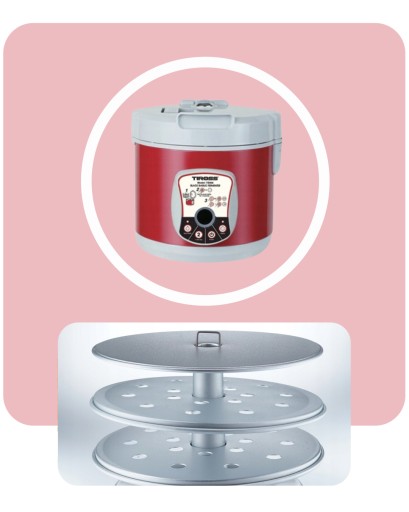 Garnek do fermentacji czarnego czosnku TIROSS 2 tryby 6L TS908