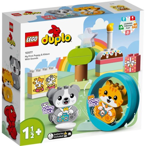 LEGO DUPLO Мой первый щенок и котенок со звуком