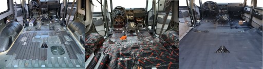 Шумоизоляция автомобиля Премиум бутиловый коврик толщиной 2,5 мм легкий гибкий пол