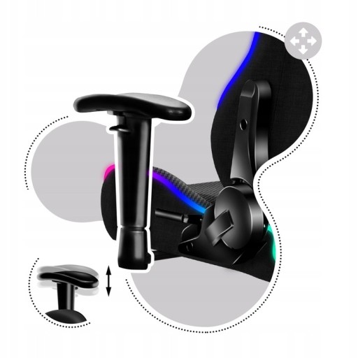 Игровое кресло HUZARO Ranger 6.0 RGB Черный