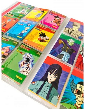 Альбомные открытки Panini в пакетиках Dragon Ball Universal Collection из коллекции Panini