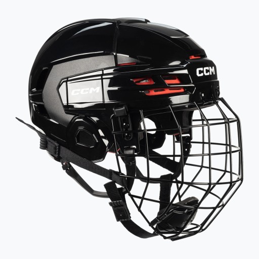 Хоккейный шлем CCM Tacks 70 Combo черный 4109852 M
