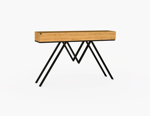 KONSOLA 180 cm DREWNO LITE DĄB OLCHA SKD-292