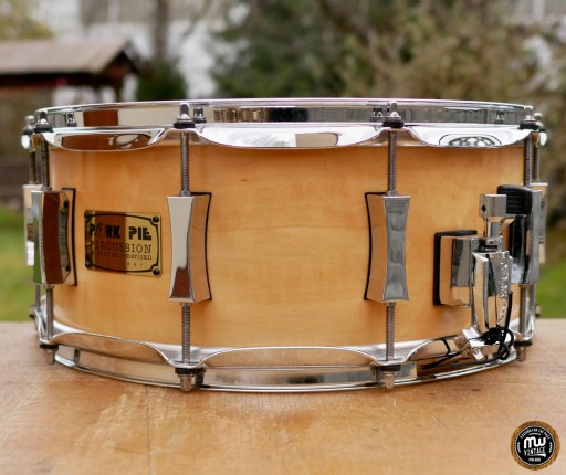 Pork Pie USA Custom 14 x 6 дюймов Малый барабан Satin Blonde