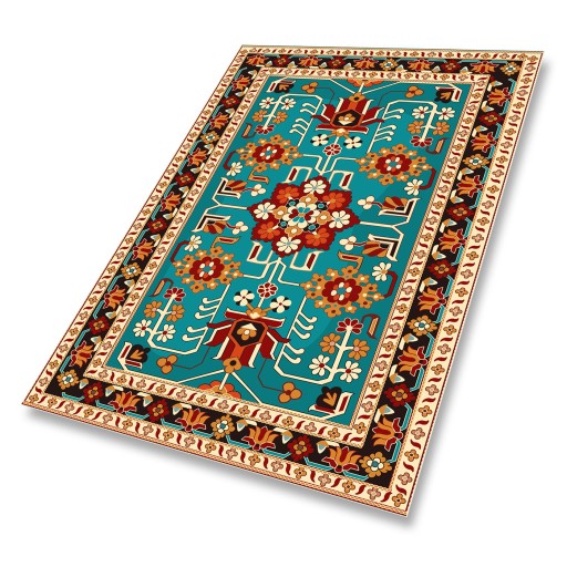 Winyl Rug в столовую разноцветные дизайны