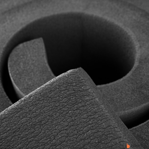 Звукоизоляция пена MAT RUBBER 5см губка 50х100см гладкая изоляция