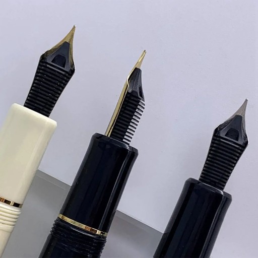 Yong Sheng 628 Fountain Pen with #26 Iridium EF F nib Screw cap Resin Ink