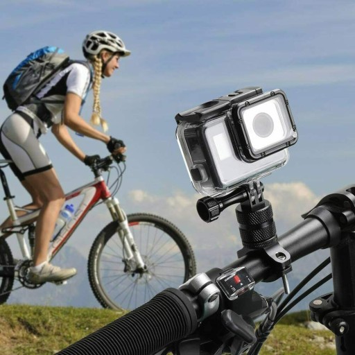 Крепление на руль велосипеда для камер GoPro.