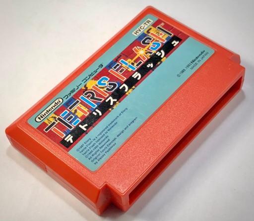 РЕТРО-игра TETRIS FLASH для Nintendo FAMICOM, классика!!