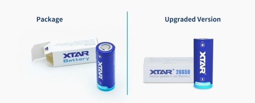XTAR 26650-520PCM5200 мАч литий-ионный аккумулятор 3,7 В 7 А