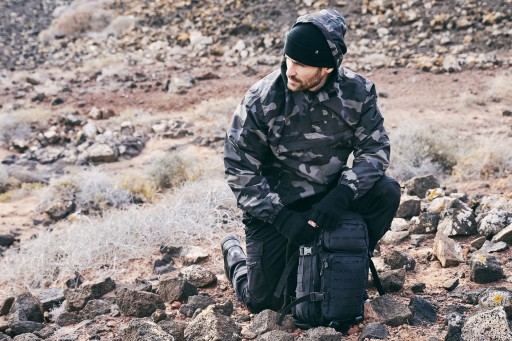 Brandit Летняя ветровка darkcamo 3XL куртка