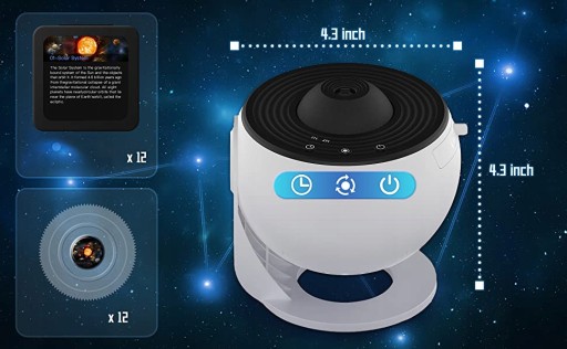 Звездный проектор, ночник, 13 USB-накопителей планет