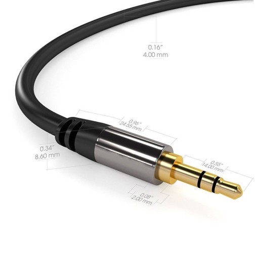 АУДИОКАБЕЛЬ МИНИ-ДЖЕК 3,5 ММ OFC AUX NAKAMICHI 7,5 м
