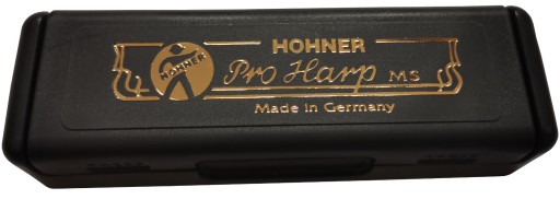 Pro Harp A-dur - Harmonijka ustna diatoniczna rockowa czarna/mosiądz Hohner