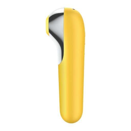 Стимулятор клитора Satisfayer Dual Love Yellow