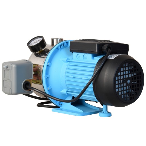 POMPA HYDROFOROWA Z OSPRZĘTEM DO WODY 1100W WYDAJNA 3600L/H INOX KOMPAKT