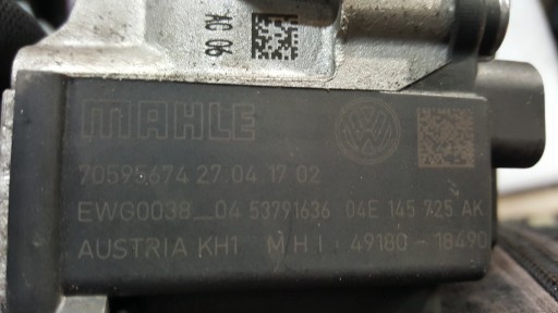Снятие Актуатор регулятора турбины VW AUDI SEAT SKODA 04E145725AK