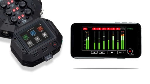 12-дорожечный рекордер Zoom H8 + микрофон XYH-6