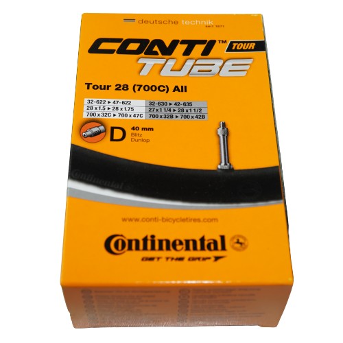 Dętka CONTINENTAL TOUR 700x32-47C (rowerowy 40mm)