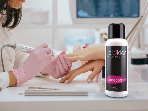 La'kier Zestaw płynów hybryd Aceton Cleaner 1000