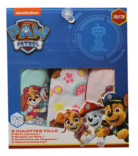 PSI PAW PATROL LETNIE MAJTKI FIGI DZIECIĘCE KOLOROWE OWOCE 3-PAK 4/5 LAT