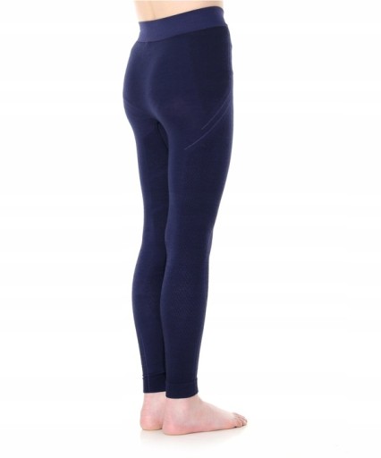 BRUBECK SPODNIE GETRY TERMOAKTYWNE LEGGINSY DZIECIĘCE WEŁNA MERINO WOOL 128