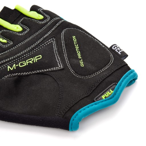 RĘKAWICZKI ROWEROWE NA ROWER KRÓTKIE METEOR GEL GX39 XL żelowe elastyczne