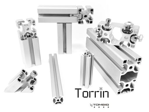 Соединитель структурного профиля TW_5_60 L-Type 2020 M5, усиленный Torrin V-