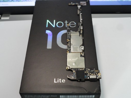 Материнская плата Xiaomi Mi Note 10 lite 6/64 ГБ оригинал 100% рабочая гарантия