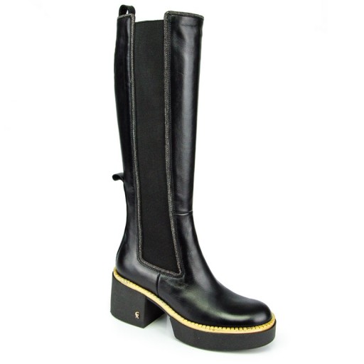 CARINII B7903 TRAPERS WORKERS, ЧЕРНАЯ КОЖА 38