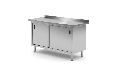 HENDI стол сварной настенный 1400x600x(H)850мм