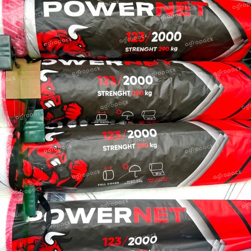 Сельскохозяйственная сетка POWER NET для соломы сена 123x2000