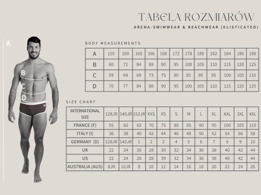 Мужские плавки-трусы для бассейна Arena Men Profile Graphic D5|M