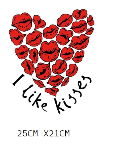 НАНЕСЕНИЕ ТЕРМОНАКЛЕЙКИ IRON-ON HEART-F19