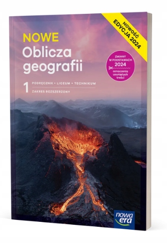 NOWE Oblicza geografii 1 LO Podręcznik Rozszerzony NOWA ERA Edycja 2024