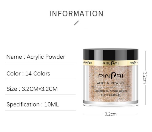Большой маникюрный набор Pinpai из титана.