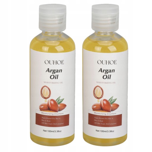 OLEJ ARGANOWY DO MASAŻU CIAŁO WŁOSY TWARZ 200 ml