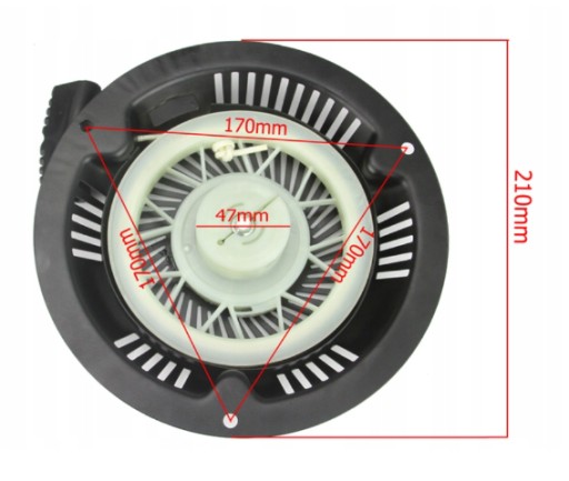 СТАРТЕР SZARPAK СТАРТЕР ДЛЯ КОСИЛКИ NAC EINHEL T375 T475 S510 W510