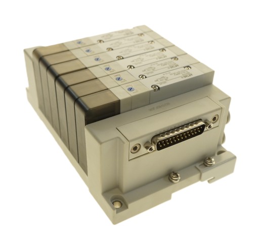 Wyspa 6 zaworowa MULTI-PIN AIRTAC seria 6D 5/2 - 24V DC