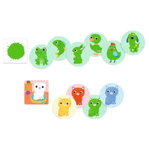 DJECO Карточная игра для детей - Little Select 2+