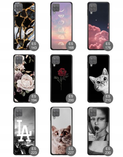 Чехол CASE MATT + стекло для Samsung Galaxy A12 / M12