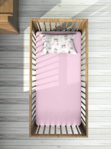 ПРОСТЫНЯ ИЗ ХЛОПКОВОГО ДЖЕРСИ 140x70см BABYMAM