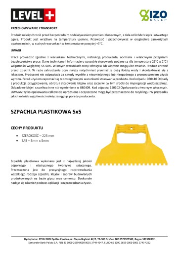 Клей для плитки Готовый 10кг Зубчатый шпатель 5х5мм