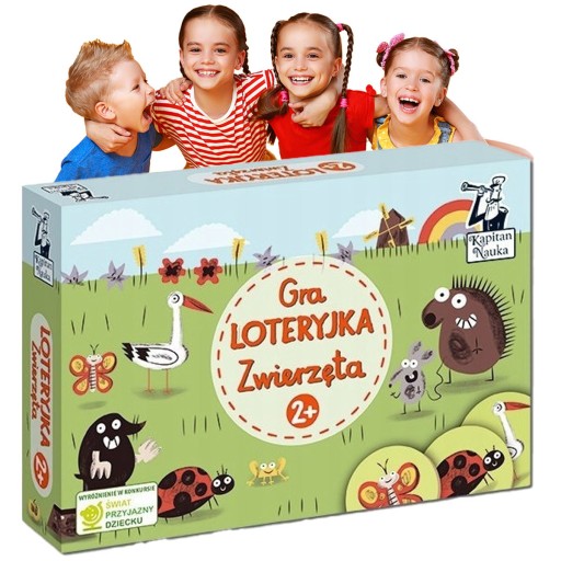 Gra Edukacyjna 3 Kapitan Nauka Zwierzęta CIEKAWA