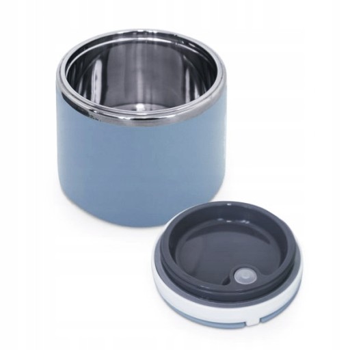 MARKOWY TERMOS OBIADOWY POJEMNIK ŻYWNOŚĆ ZUPĘ 600 ml INOX TRZYMA DO 3h IR